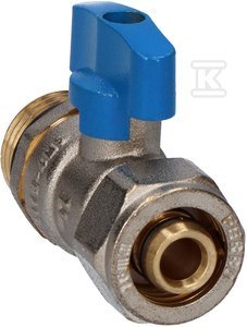 KUREK KUL.DO PEX 16X2 NIEB.1/2