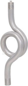 RURKA SYFONOWA SPIRALNA 2X G1/2