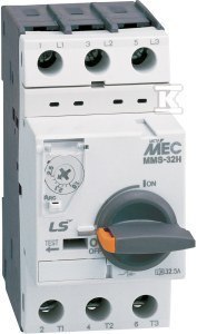 WYŁĄCZNIK SILNIKOWY MMS-32H 2,5A WYŁĄCZNIK SILNIKOWY MMS-32H 2,5A