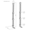 Uchwyt VESA na soundbar uniwersalny Maclean, 15kg max, MC-335