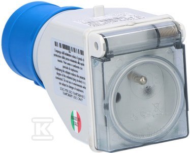 ADAPTER KAMPER WTYK 16/3+1XGN.TABL.OPAL