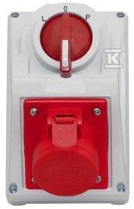 ROZDZIELNICA KOMBI 16A/5P L/P ONNLINE