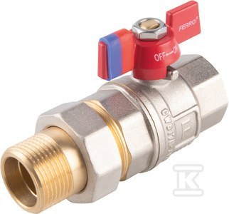ZAWÓR KUL. F-POWER, 3/4"GW/Z-ŚRUB.MOT. ZAWÓR KUL. F-POWER, 3/4"GW/Z-ŚRUB.MOT.