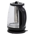 CR 1290 black Czajnik szklany 2,0 l z zaparzaczem oraz regulacją temp.