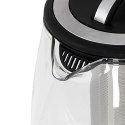 CR 1290 black Czajnik szklany 2,0 l z zaparzaczem oraz regulacją temp.