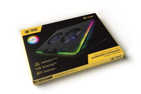 Podstawka chłodząca TRACER GAMEZONE Snowman PRO 17" RGB Podstawka chłodząca TRACER GAMEZONE Snowman PRO 17" RGB