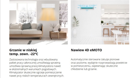 Klimatryzator ścienny Rotenso VERSU Pure 5,3 kW Klimatryzator ścienny Rotenso VERSU Pure 5,3 kW