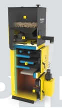 Kocioł na pellet Pereko 8kW QMPELL