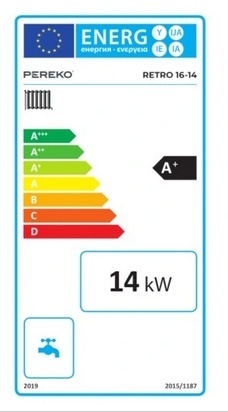 Kocioł zgazowujący drewno PEREKO RETRO 14 kW Kocioł zgazowujący drewno PEREKO RETRO 14 kW