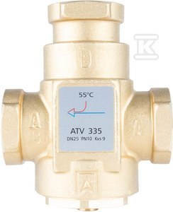 ZAWÓR TEMP.ATV 335,DN25,RP1