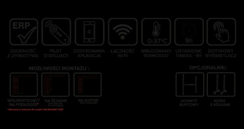 Grzejnik podczerwieni Dream Heat DH CC 360 W Grzejnik podczerwieni Dream Heat DH CC 360 W
