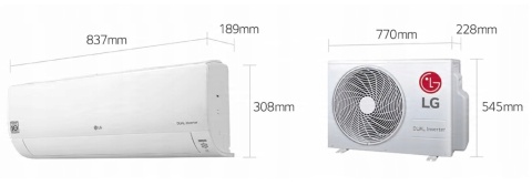 Klimatyzator ścienny LG Deluxe 6,6 kW Klimatyzator ścienny LG Deluxe 6,6 kW