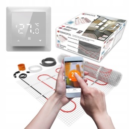 9m2 Zestaw mata grzewcza z termoregulatorem TF-H6 WIFI