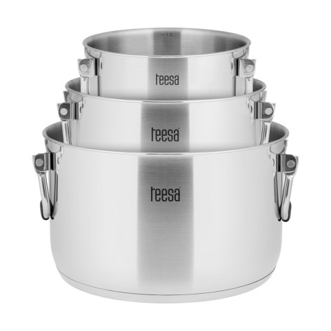 Zestaw garnków 6 elementów TEESA COOK PRIME Zestaw garnków 6 elementów TEESA COOK PRIME