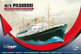 Model plastikowy m/s piłsudski