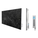 1000W Ceramiczne panele grzewcze WIFI - DEKORACYJNE szary marmur