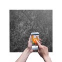 500W Ceramiczne panele grzewcze WIFI - DEKORACYJNE szary marmur