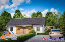 Dom modułowy ANETA 01 z montażem 8%VAT nazwa handlowa