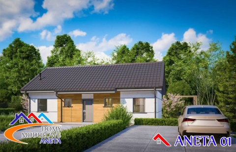 Dom modułowy ANETA 01 z montażem 8%VAT nazwa handlowa