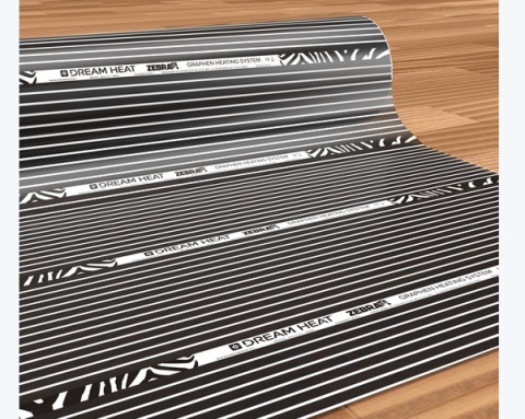 FOLIA GRZEWCZA 140W/m2 DREAM HEAT ZEBRA 50cm szeroka na mb FOLIA GRZEWCZA 140W/m2 DREAM HEAT ZEBRA 50cm szeroka na mb