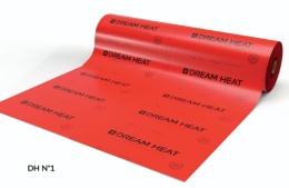 FOLIA GRZEWCZA Dream Hat DH No1 240W 1m2 na podłogę pod wylewkę