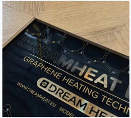 FOLIA GRZEWCZA 140W/m² GRAFENOWA DREAM HEAT BLACK szerokość 50cm 70W/mb