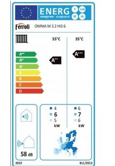 Ferroli Omnia M Pompa ciepła 12 kW monoblok A+++ Ferroli Omnia M Pompa ciepła 12 kW monoblok A+++