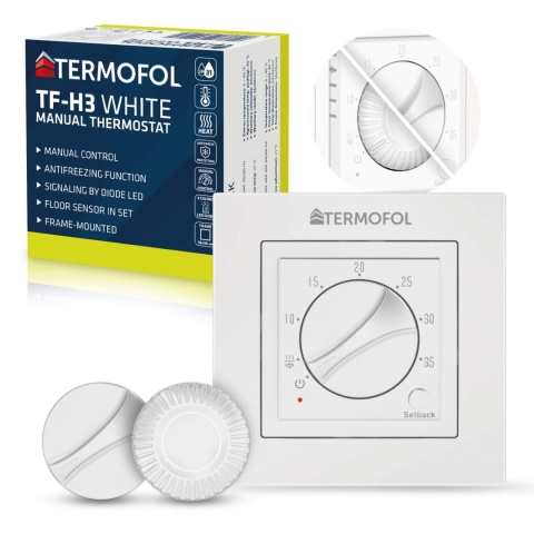 Termoregulator TF-H3 WHITE (biały) Termoregulator TF-H3 WHITE (biały)