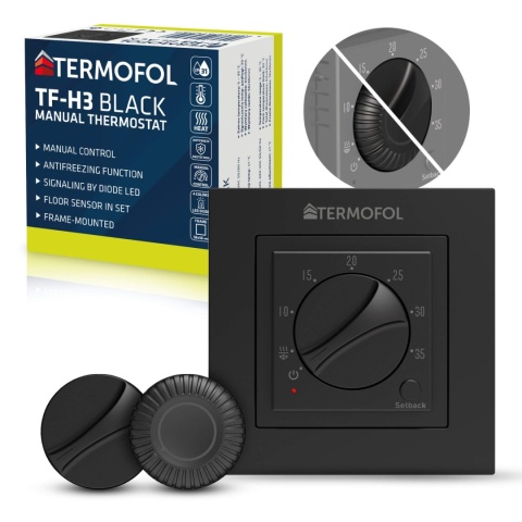 Termoregulator TF-H3 BLACK (czarny) Termoregulator TF-H3 BLACK (czarny)