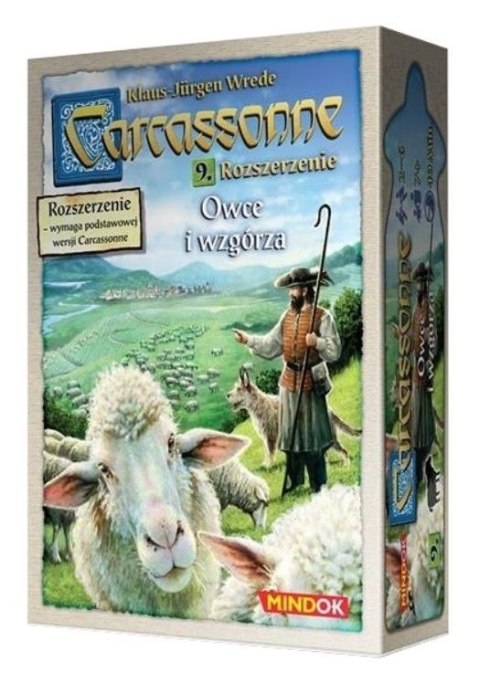 Carcassonne pl edycja 2.0, 9: owce i wzgórza Carcassonne pl edycja 2.0, 9: owce i wzgórza
