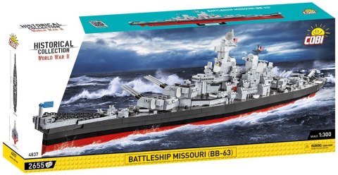 Klocki historical collection battleship missouri (bb-63) Klocki historical collection battleship missouri (bb-63)