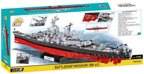 Klocki historical collection battleship missouri (bb-63) Klocki historical collection battleship missouri (bb-63)