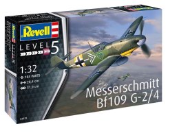 Model plastikowy messerschmitt bf 109g-2/4 1/32