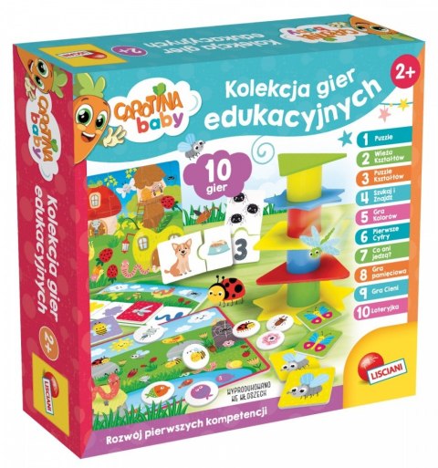 Gra carotina baby - kolekcja gier edukacyjny