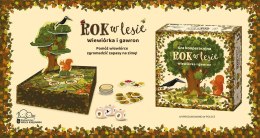 Gra wiewiórka i gawron. rok w lesie