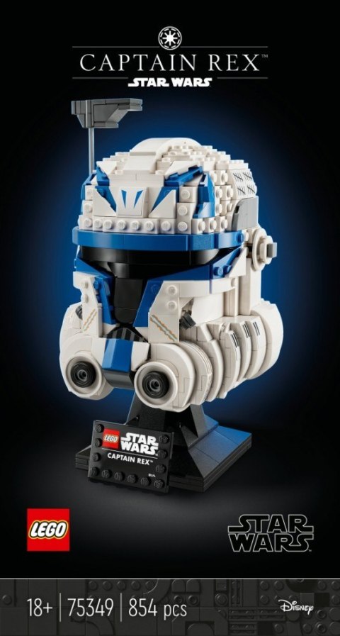 Klocki star wars 75349 hełm kapitana rexa Klocki star wars 75349 hełm kapitana rexa
