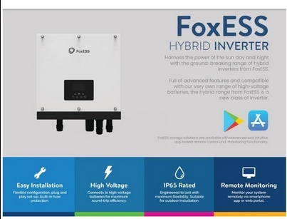 6kW falownik hybrydowy FoxESS - H1-6.0-E 1fazowy 6kW falownik hybrydowy FoxESS - H1-6.0-E 1fazowy