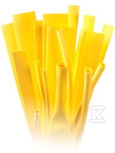 RTS 1,6/0,8 ŻÓŁTA RURKA TERMO. RTS 1,6/0,8 ŻÓŁTA RURKA TERMO.