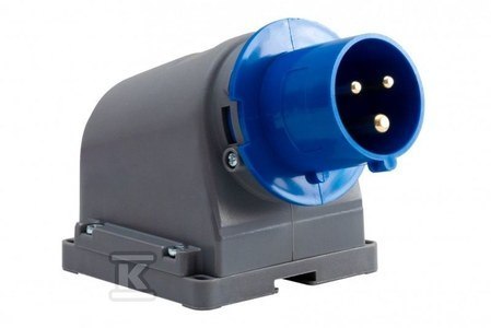 WTYK STAŁY KAMPER 16A 3P IP44 FE OPAL