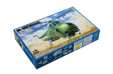 Model plastikowy mi4av hound 1/48 Model plastikowy mi4av hound 1/48