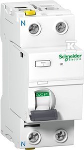 IID 2P 25A 30MA TYP A-WYŁĄCZN.RÓŻN-P