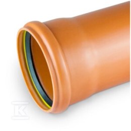 RURA PVC 160X3.2X1000 SN2 KL.L ML LOCK