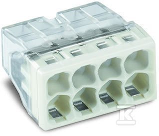 ZŁ.INST.8X2.5MM2 PRZEZR/SZARA OPK=50SZT ZŁ.INST.8X2.5MM2 PRZEZR/SZARA OPK=50SZT