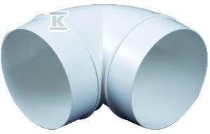 KOLANO KANAŁU OKRĄGŁEGO 90`(FI100)