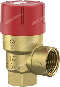 ZAWÓR BEZPIECZ 1/2" 1,5 BAR PRESCOR