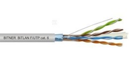 BITLAN F/UTP 4X2X23 AWG (0,54) CAT.6 350