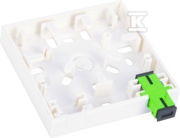 GNIAZDO NAŚCIENNE FTTH 2C 2XSC SIMPLEX