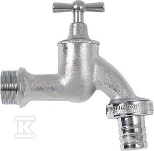 KRANIK 3/4" 19MM MOSIĘŻNY CHROM.