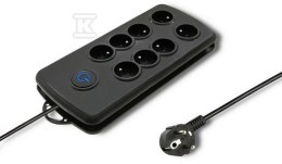 LISTWA ANTYPRZEPIĘCIOWA 8 GNIAZD 2.5M B