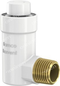 ODPOWIETRZN.AUT0.KĄT1/2" BIA.FLEXVENT H